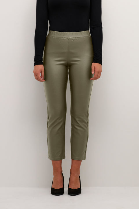 Kaffe Kaada Crop Jeggings - Green