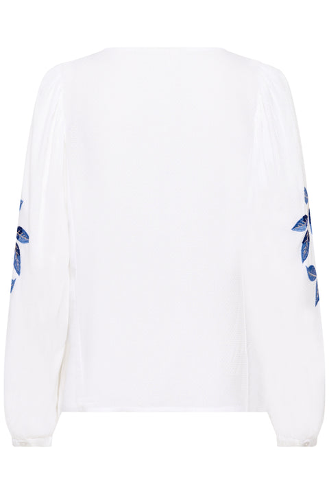 Cream Floriza Blouse