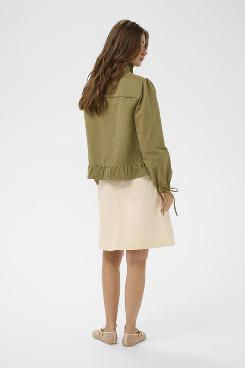 Cream Bibbi Parka Jacket