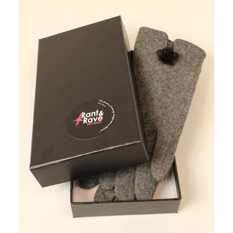 Rant & Rave Eden Glove Gift Box Grey