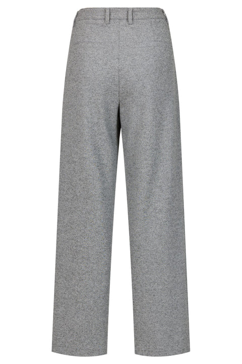 Robell Grey Wide Leg Trousers