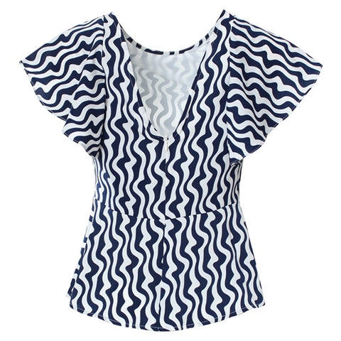 Rant & Rave Polly Top Navy