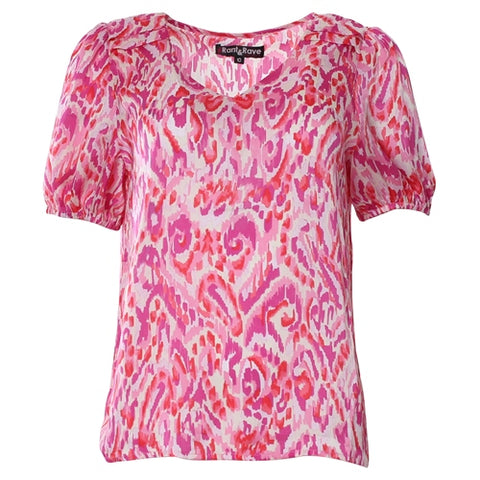 Rant & Rave Rose Top