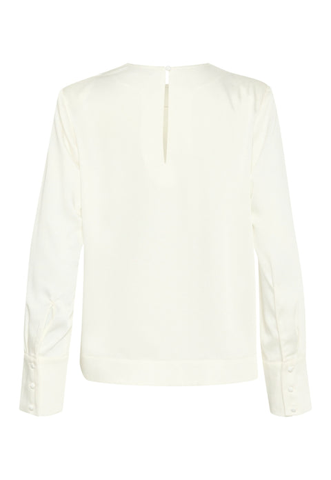 Kaffe Kabonita Blouse - Chalk