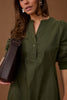 Culture Antoinette Dress - olive green