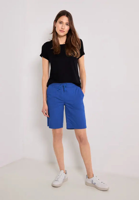 Cecil Casual Fit Shorts -Royal Blue