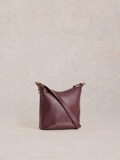 White Stuff Mini Fern Crossbody Bag - Plum