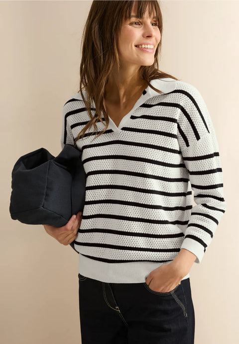 Cecil Mes Polo Pullover