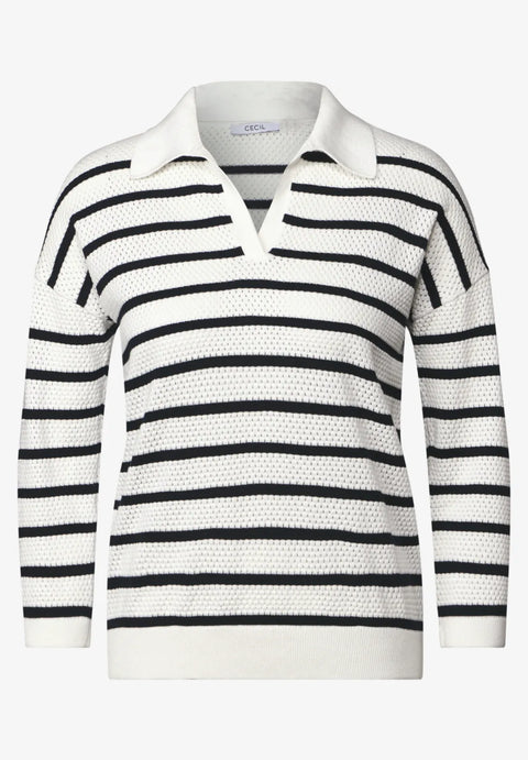 Cecil Mes Polo Pullover