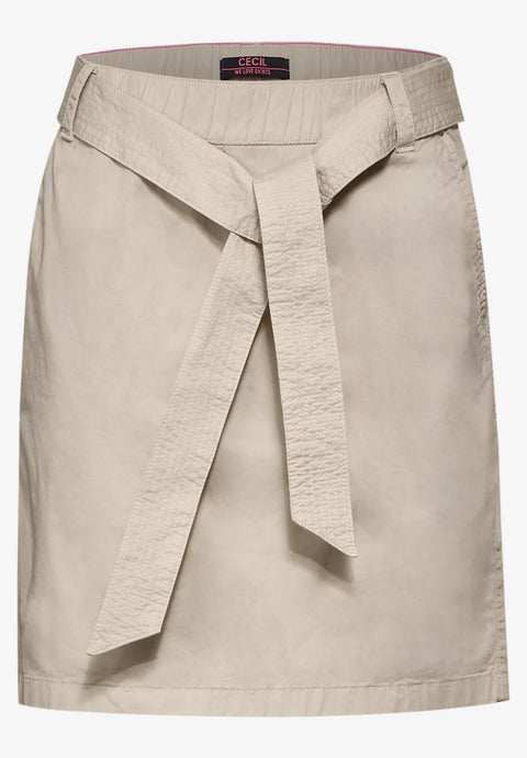 Cecil Papertouch skirt with belt