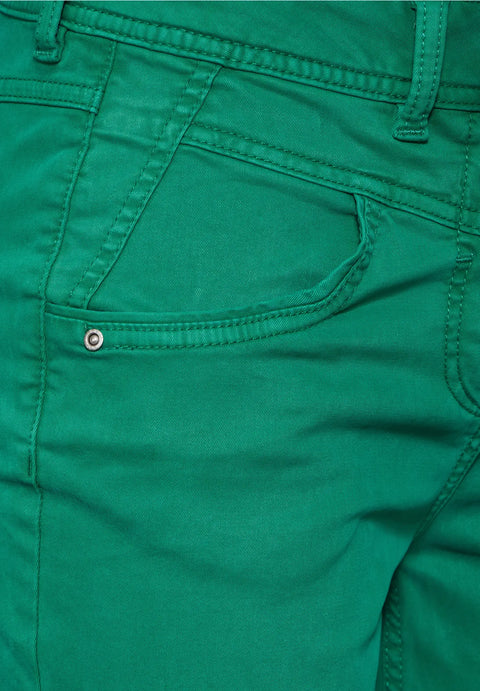 Cecil Slim Fit Jeans - Malachite Green