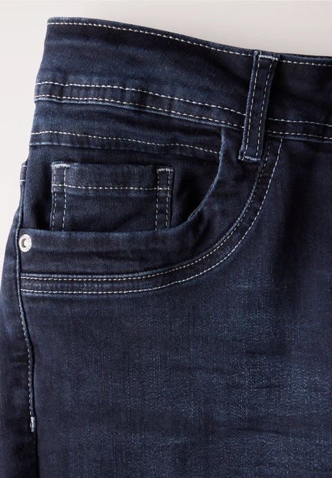 Cecil Style Scarlett Straight Jeans  - Dark Blue