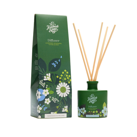 The Handmade Soap Co - Reed Diffuser Lavender, Rosemary, Thyme & Mint