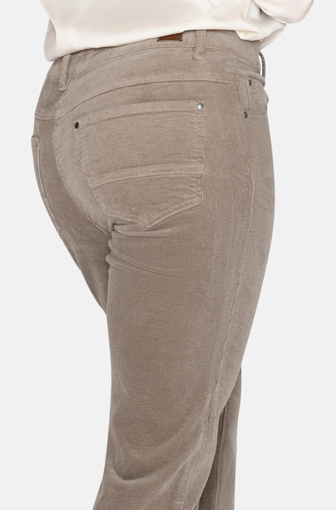CRO Emma Corduroy Jeans - Stone