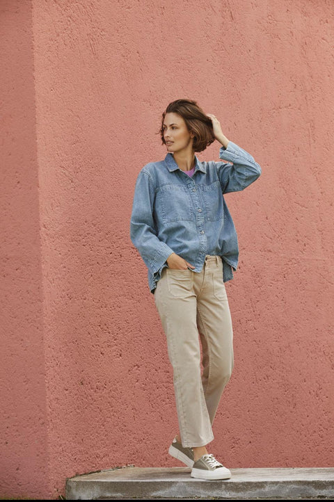 Cro Suzanne Denim Jeans - Sand