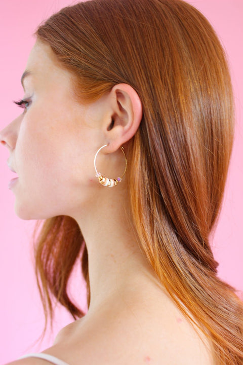 K Kajoux Dolce Hoop Earrings