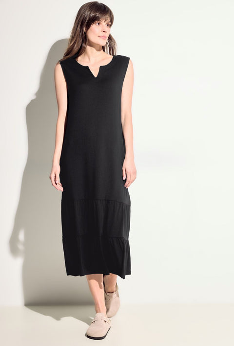 CECIL Jersey Summer Dress Black