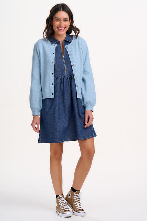 Sugarhill Jamie Cardigan Sky Blue