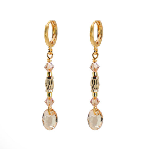 K Kajoux Amara Evening Earrings- Gold