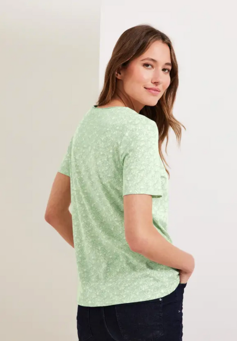 Cecil Half Sleeve T-Shirt - Fresh Green