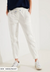 Cecil Casual Fit Trousers - White