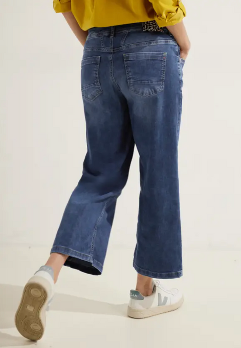 Cecil Loose Fit Culotte Jeans