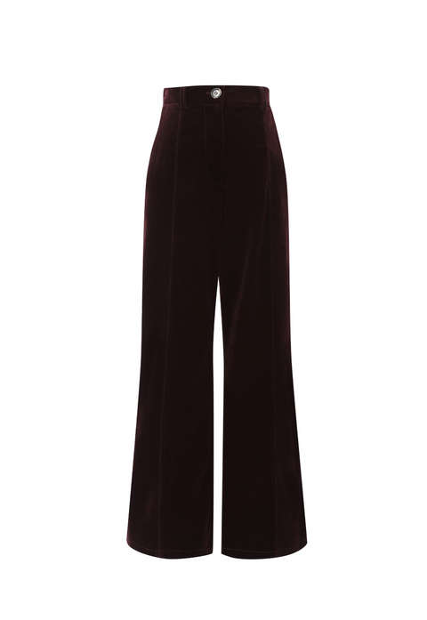 Frnch Aubergine Trousers