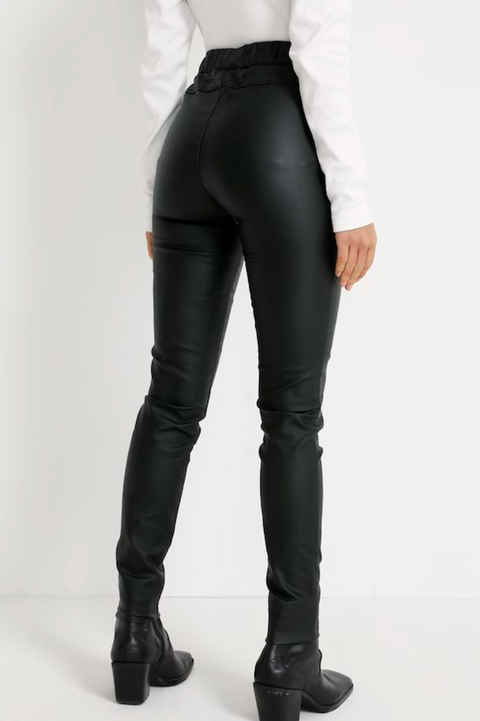 Kaffe Kaada Coated Jeggings - Full Length