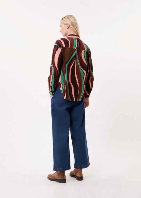 Frnch Elyanne Fine Cord Shirt