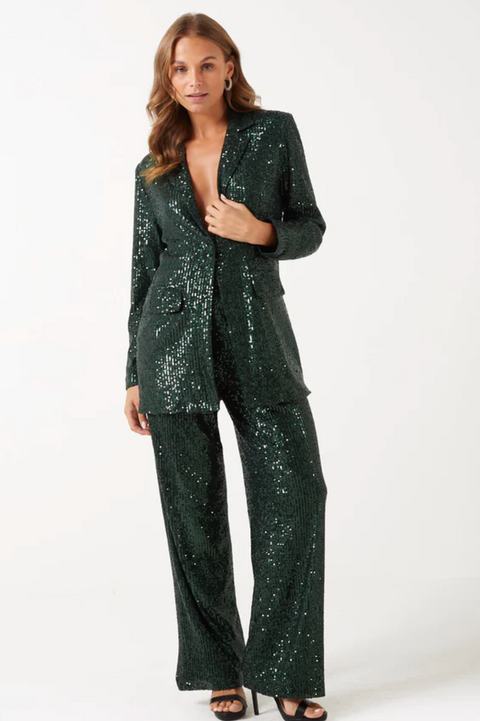 Marc Angelo Sequin Trousers