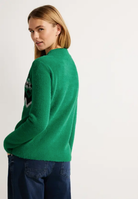 Cecil Norwegian Sweater - Green