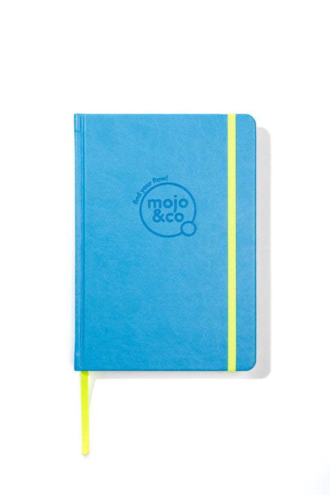 Mojo & Co - Undated Brain Dump Journal - Azure Blue