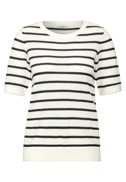 Cecil Short Sleeve Knit with Sleeves