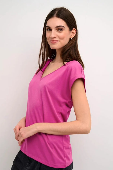 Kaffe Fuschia T- Shirt