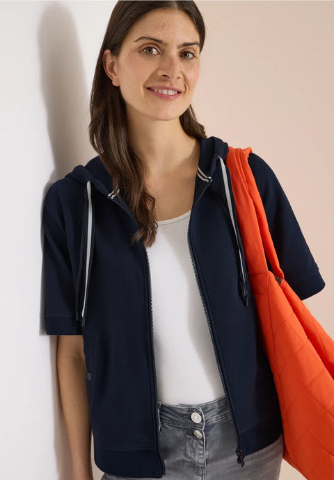 Cecil Short Sleeve Sweatjacket