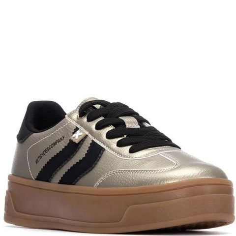 Xti Women's Laced Trainer - Gold