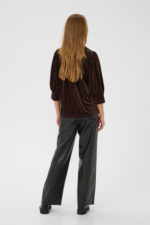 Kaffe Kacaca Blouse - Black Coffee