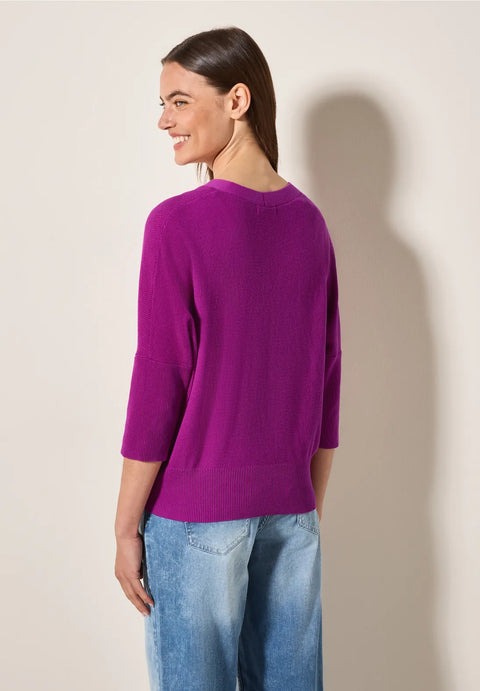 Cecil Short Summer Cardigan -Anemone Pink