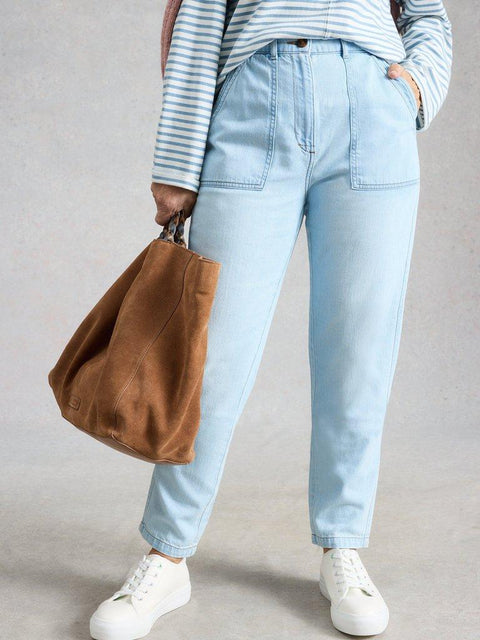 White Stuff Twister Jeans - Light Denim (size down)