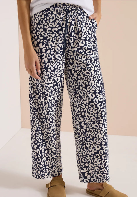 Cecil Neele Leopard Print Pants
