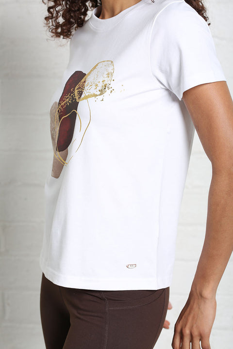 Relax & Renew Rosalie Tee White