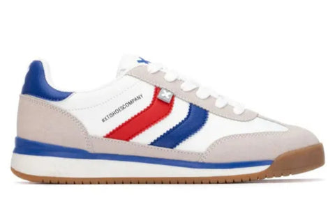 Xti White Sporty Retro Trainer