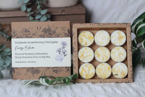 Daisy Bloom Tealight Set