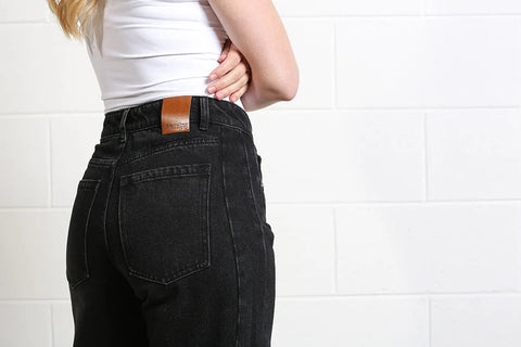 Rant & Rave Bailey Barrel Jeans- black