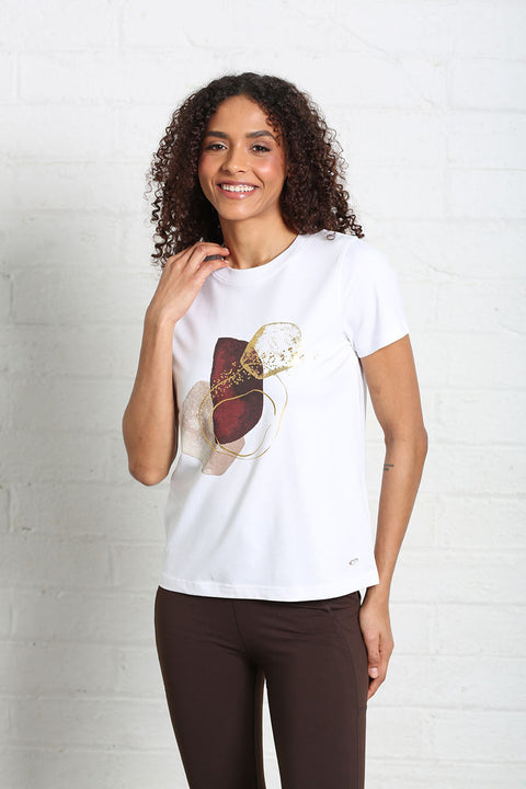 Relax & Renew Rosalie Tee White