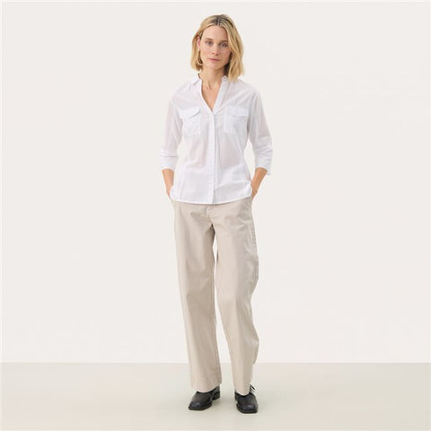 Part Two Cortnia Shirt - White
