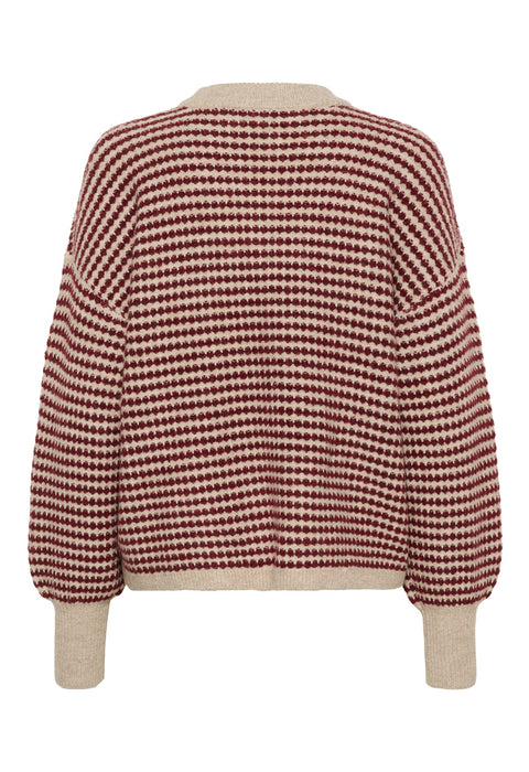 Kaffe Kaellery Knit - Feather grey melange Relaxed Fit