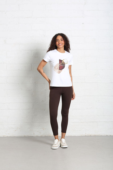 Relax & Renew Rosalie Tee White