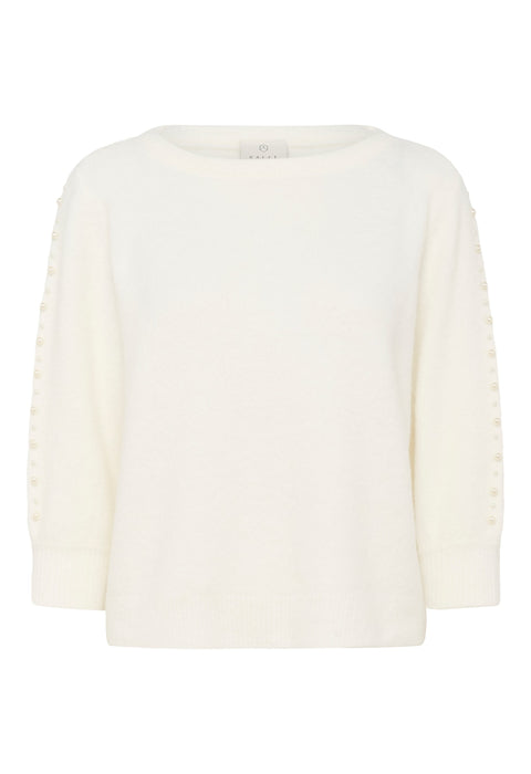 Kaffe Kabetty Knit - Chalk