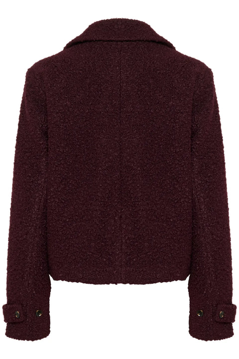 Kaffe Short Jacket - Fudge